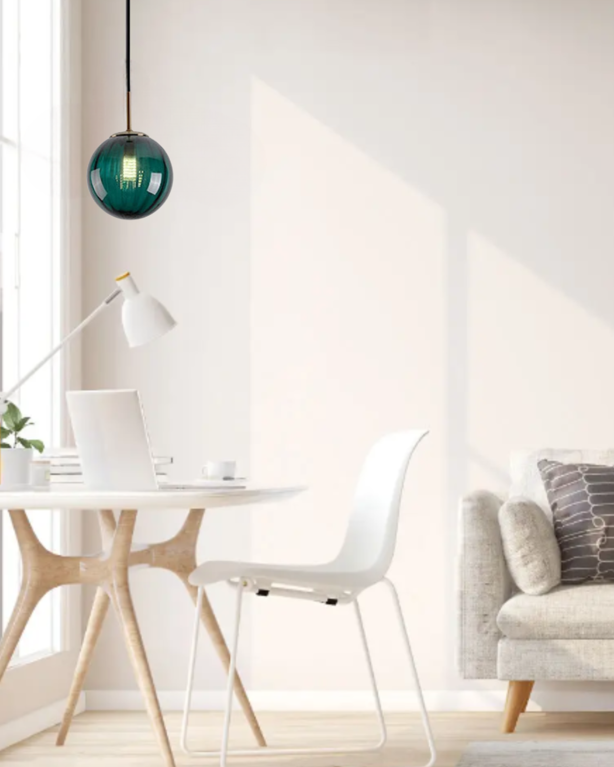 ثريا سقف زجاجية لون كهرماني من لومينارا | أورنتلي