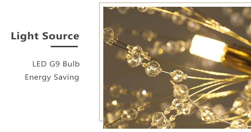 AuroraDawn Karahindiba Sarkıt Tavan Lambası