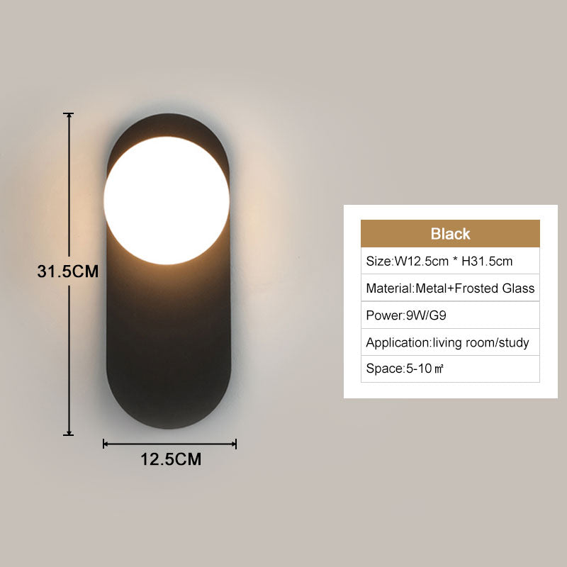 Interiérová LED nástěnná svítidla pro moderní domácí dekoraci a atmosféru