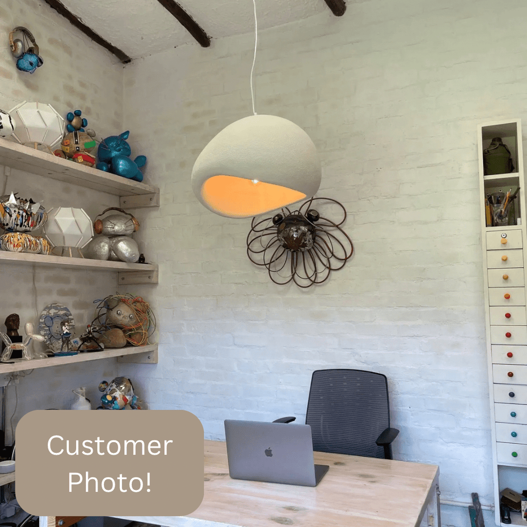 Boho smaragdový lustr pro útulné obytné prostory a elegantní atmosféru