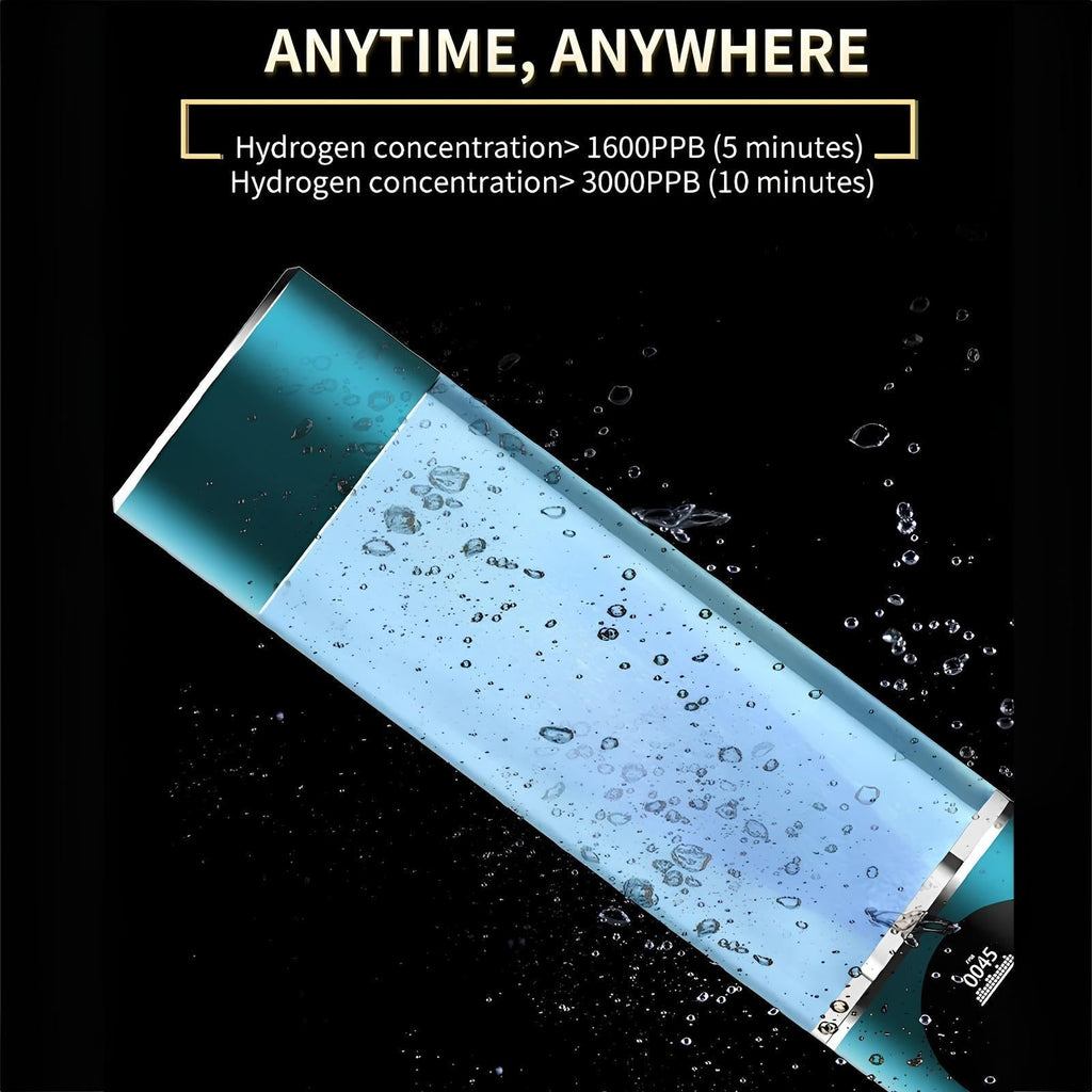 A 8. generációs 5000ppb SPE PEM magas koncentrációjú hidrogénionizáló vízpalack