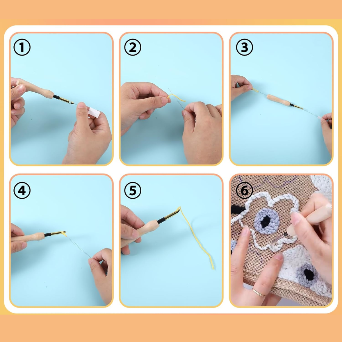 裁縫プロジェクト用多用途針キット | Orntli