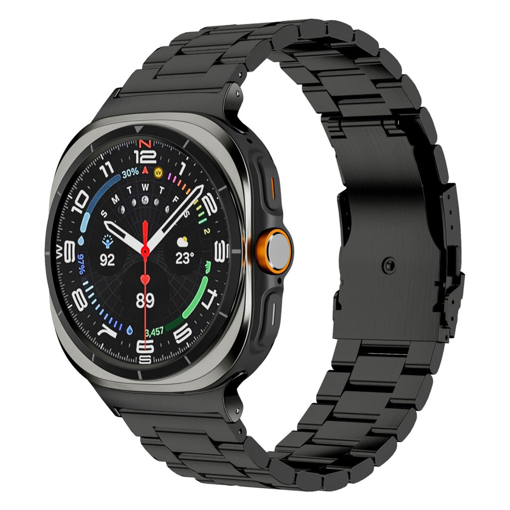 Anel de Titânio Estilo Empresarial para Samsung Watch Ultra