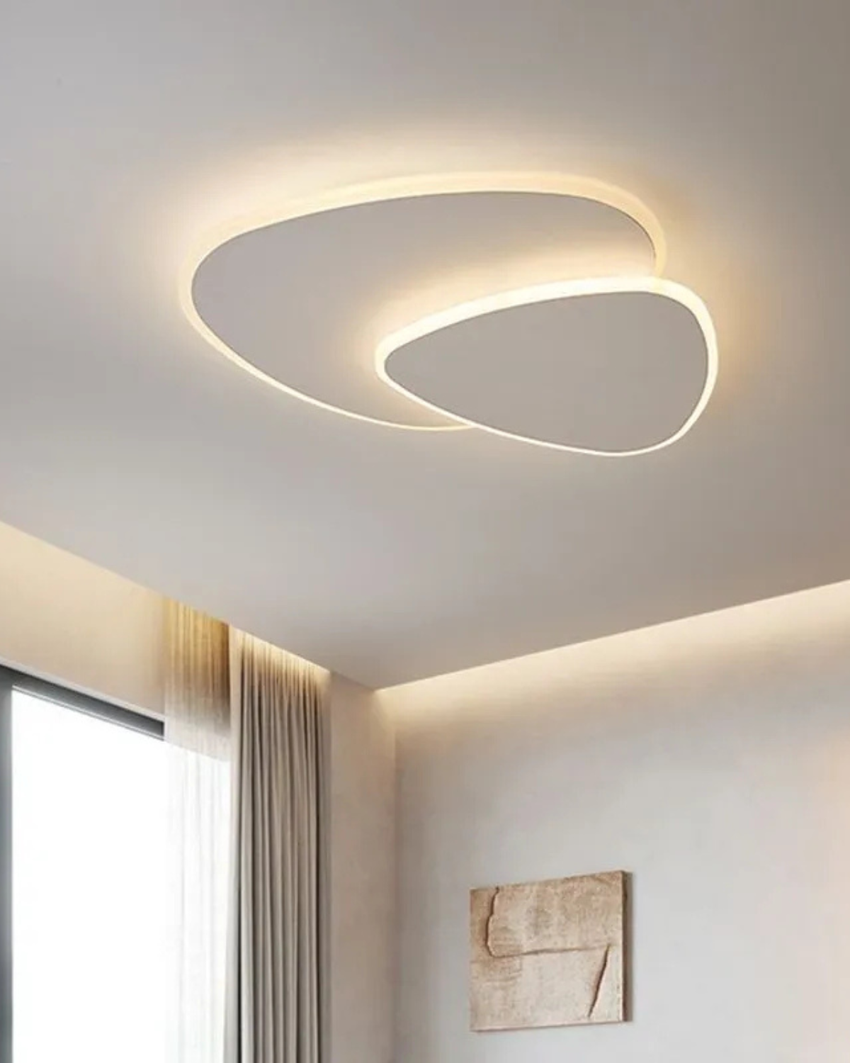 Valora | Modern LED Ceiling Light for Minimalist Interiors | Orntli