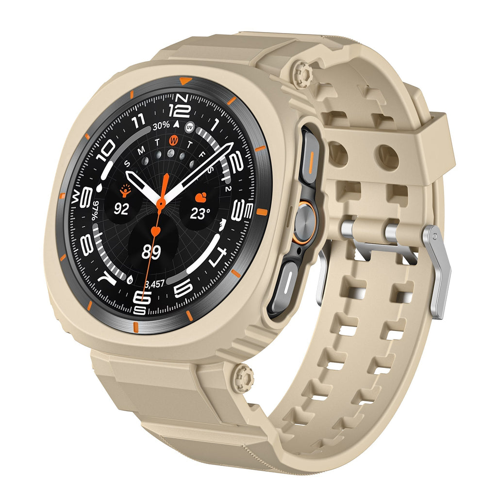 Urheilullinen TPU-ranneke + kotelo Samsung Galaxy Watch Ultra 47 mm:lle