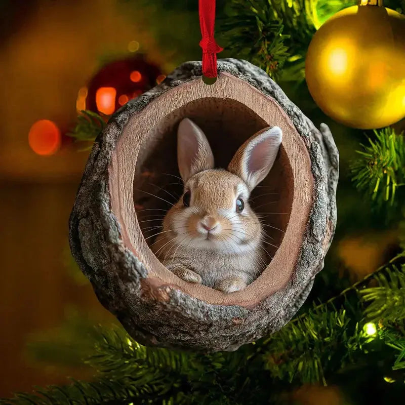 CritterGlow Verspielte Tierdekorationen für festliche Baumornamente