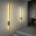 NovaLume Moderne LED Wandlamp in Zwarte of Gouden Afwerking