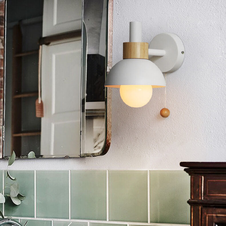 Fjordly makaron gömb fali lámpa pasztell fénnyel