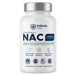 White bottle of liposomal NAC capsules