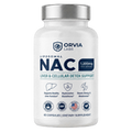 White bottle of liposomal NAC capsules