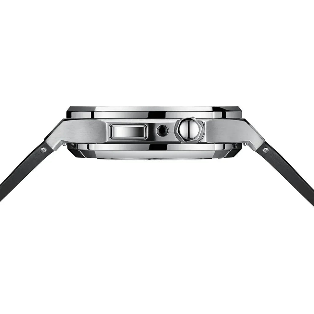 AP9009 silikonový řemínek s pouzdrem z nerezové oceli 316L pro Apple Watch