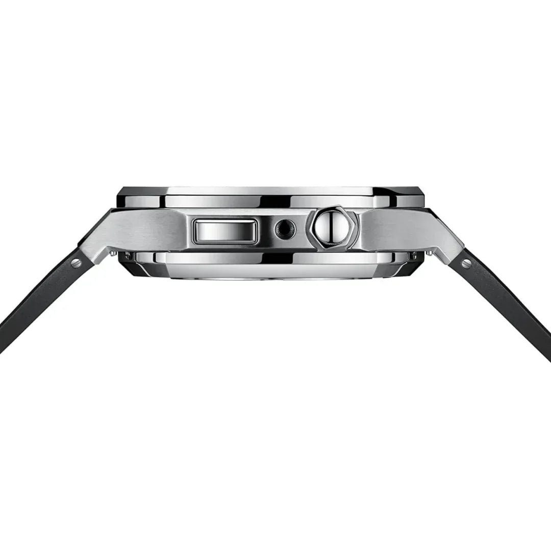 AP9009 silikonový řemínek s pouzdrem z nerezové oceli 316L pro Apple Watch