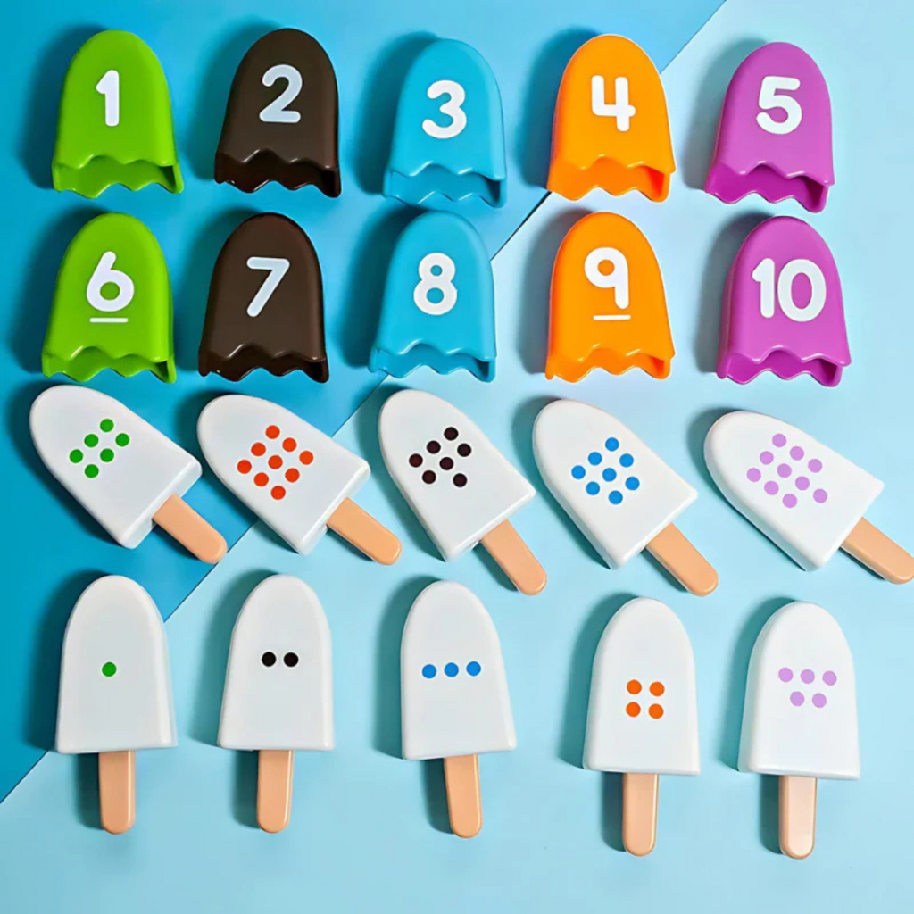Vrimlo IceCream Master | Tel Eiscremes Pädagogische Mathe-Spielzeuge