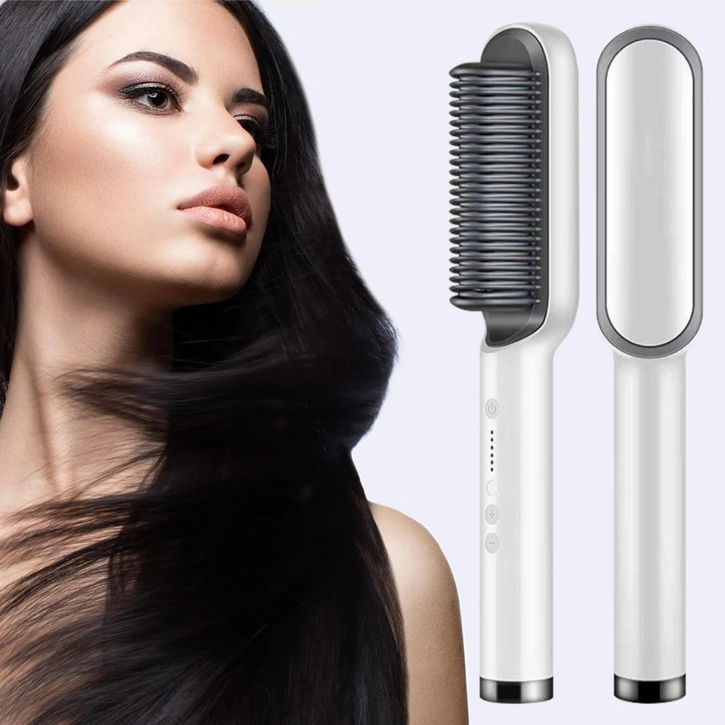 QuickSleek | Prêt en un instant avec la brosse électrique coiffante