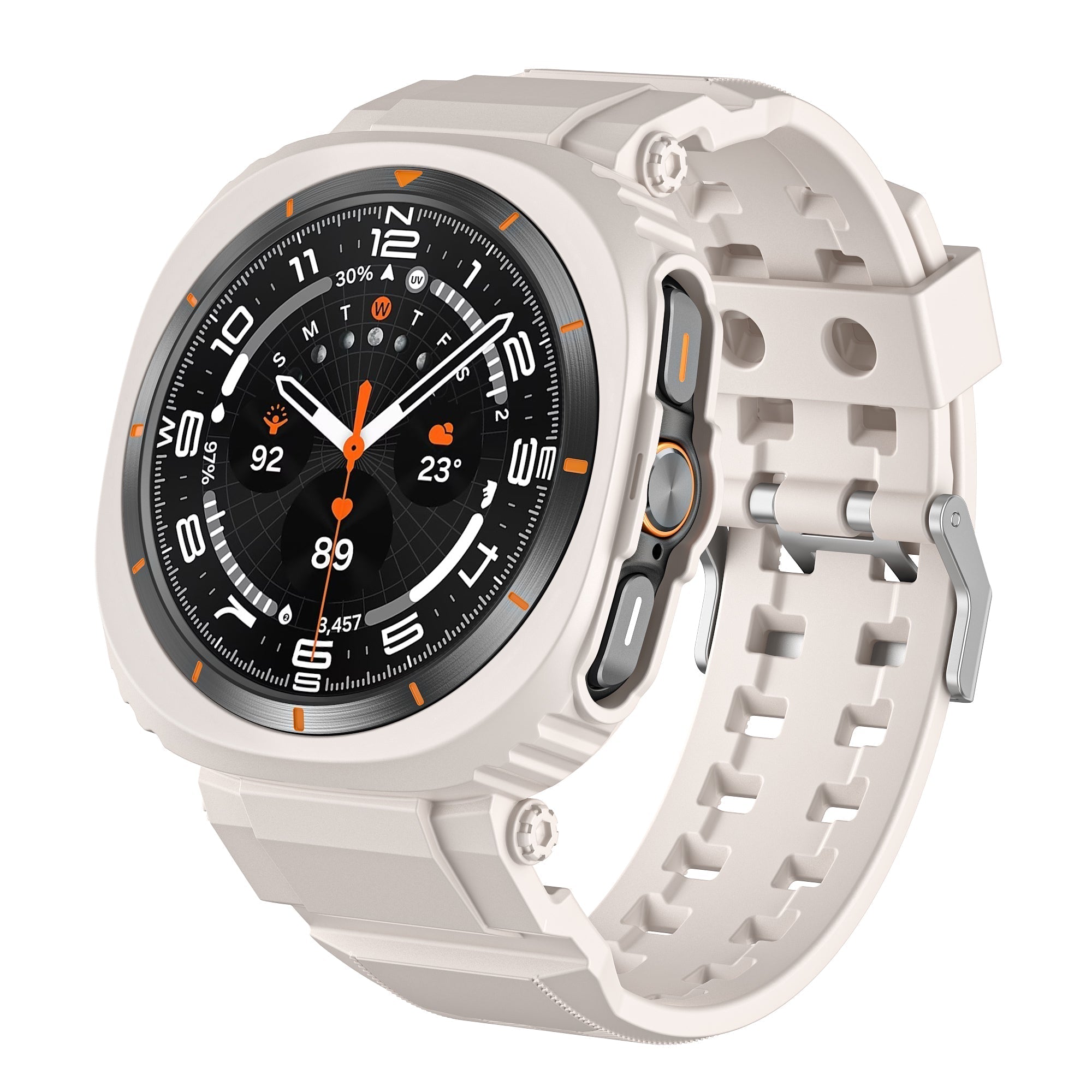 Urheilullinen TPU-ranneke + kotelo Samsung Galaxy Watch Ultra 47 mm:lle