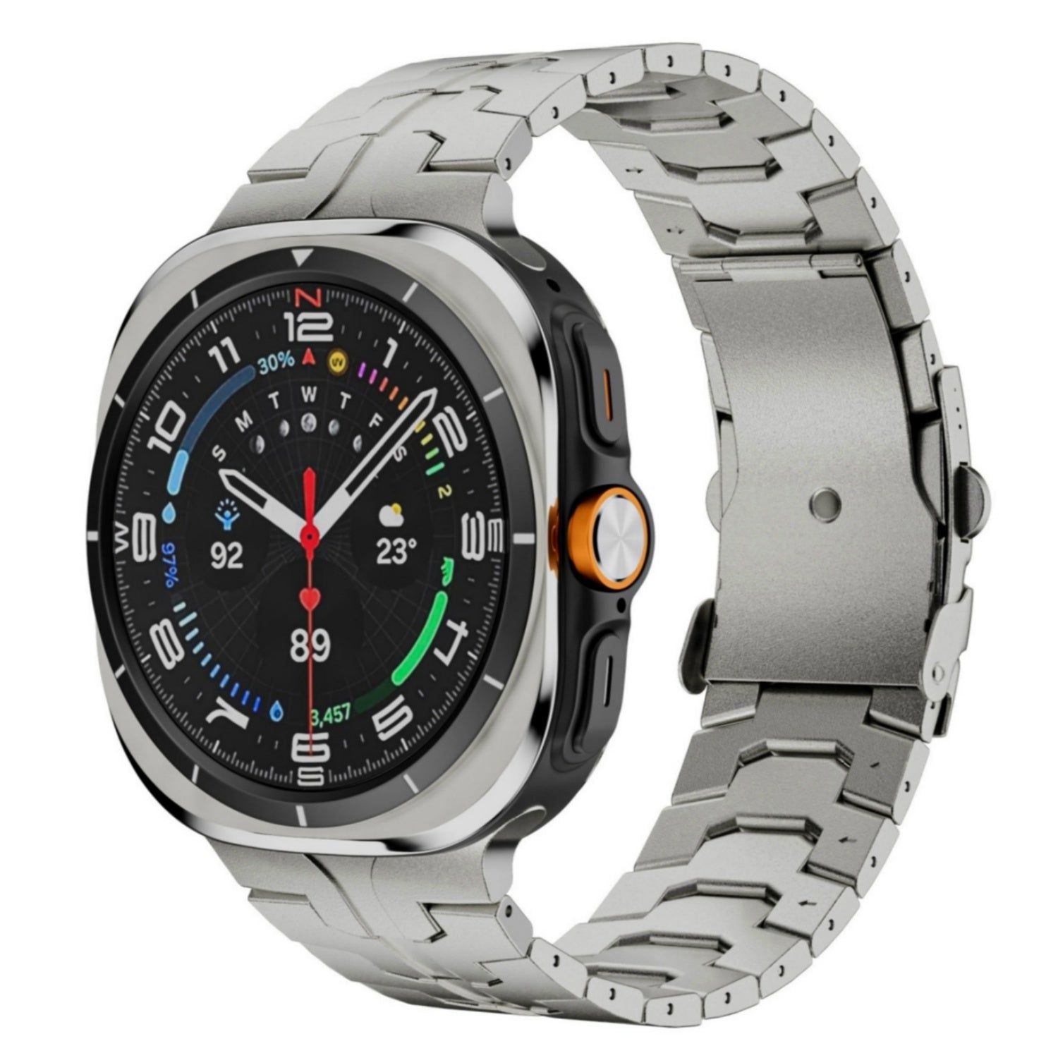 Cincin Titanium Untuk Jam Tangan Samsung Ultra