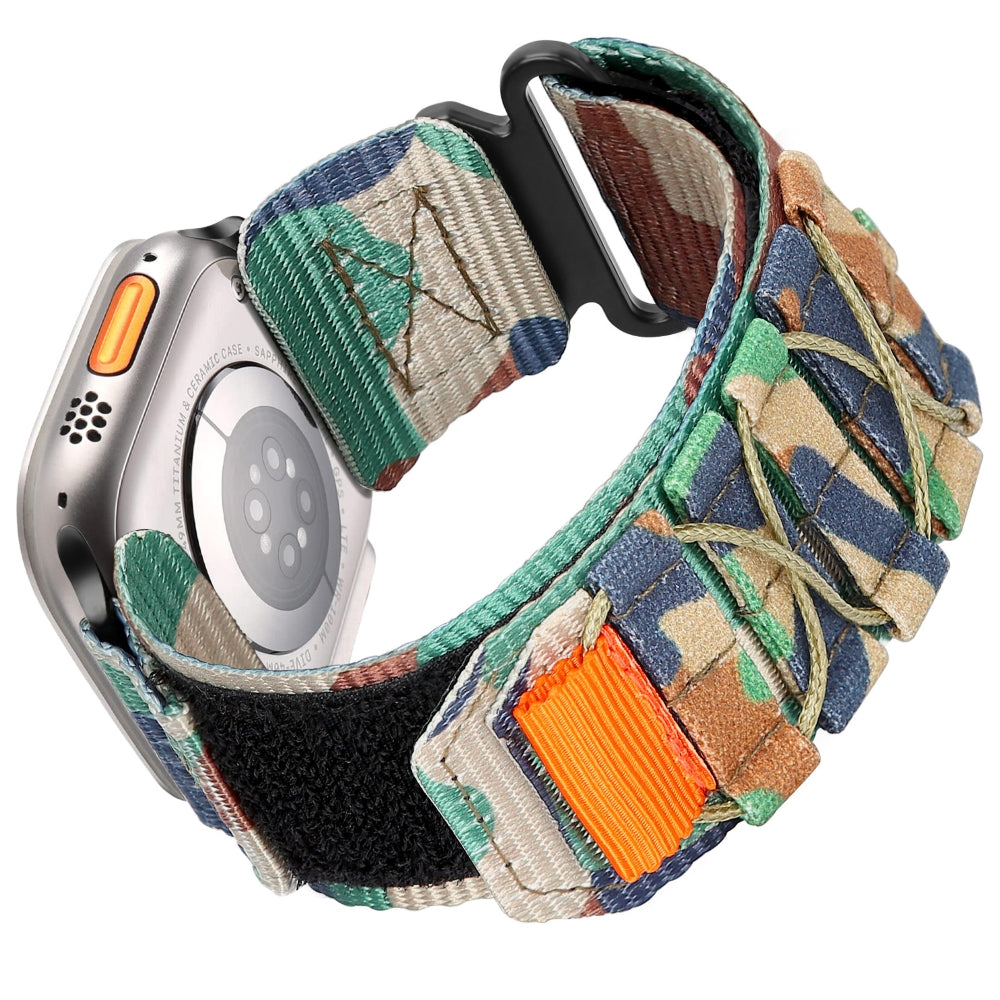 Taktiskt nylonband för Apple Watch