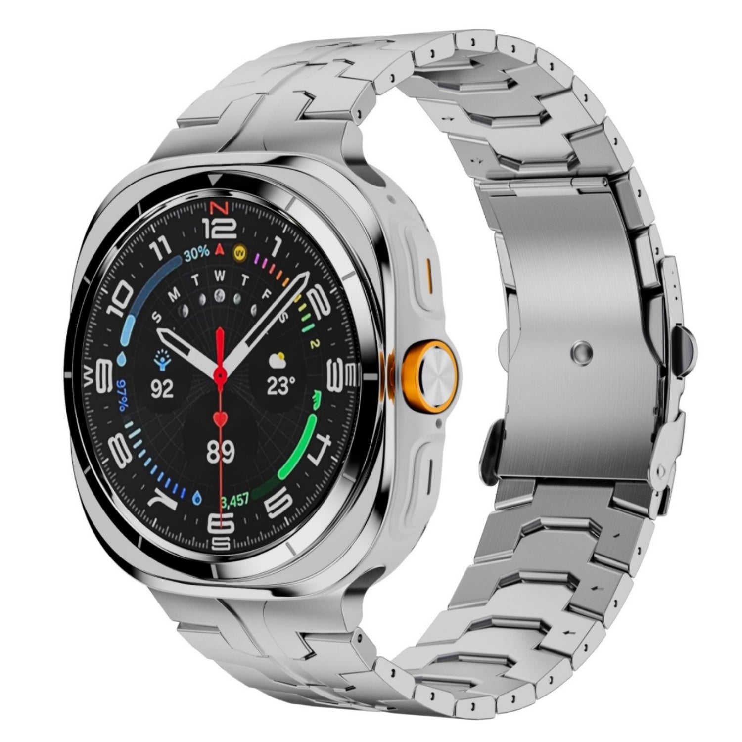 Cincin Titanium Untuk Jam Tangan Samsung Ultra