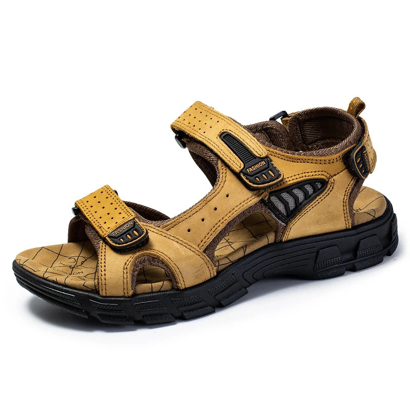 Sandal Velcro Ortopedik ErgoStep Dengan Tapak Kaki Ergonomik Dan Tali Laras