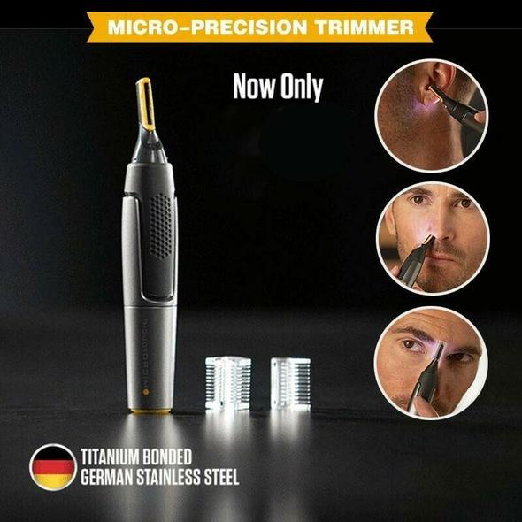 AeroTrim 超薄精密修剪器，适用于胡须、鼻毛和眉毛
