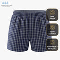 Men's Washable Leak-Proof Boxers – Absorbent Layers, Odour Control, Reusable