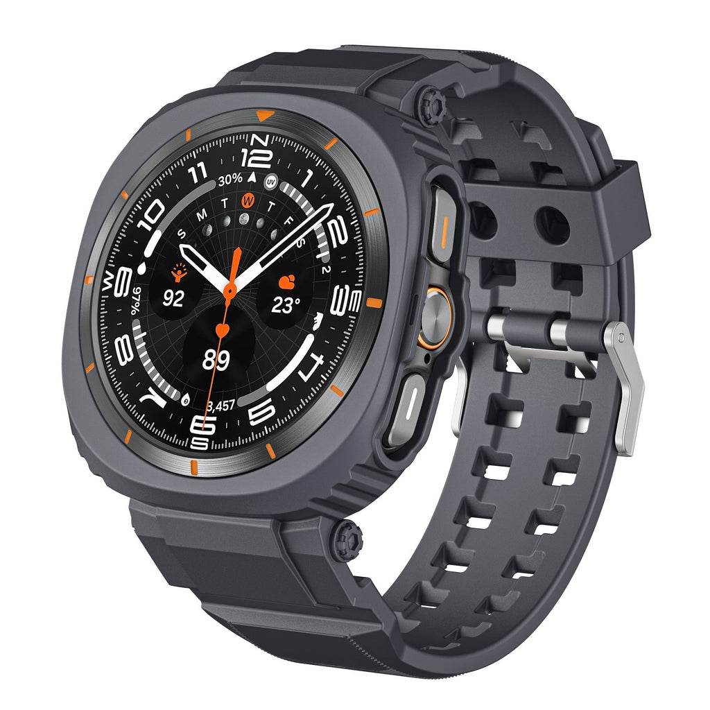Urheilullinen TPU-ranneke + kotelo Samsung Galaxy Watch Ultra 47 mm:lle