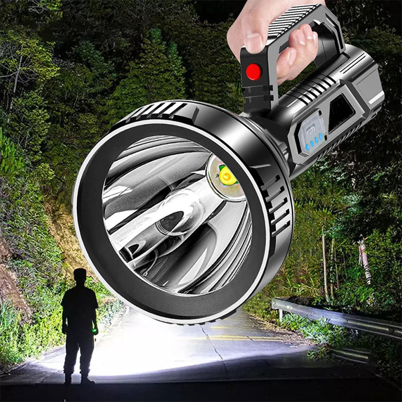 LumenPro Torcia Portatile Ricaricabile a Faretto