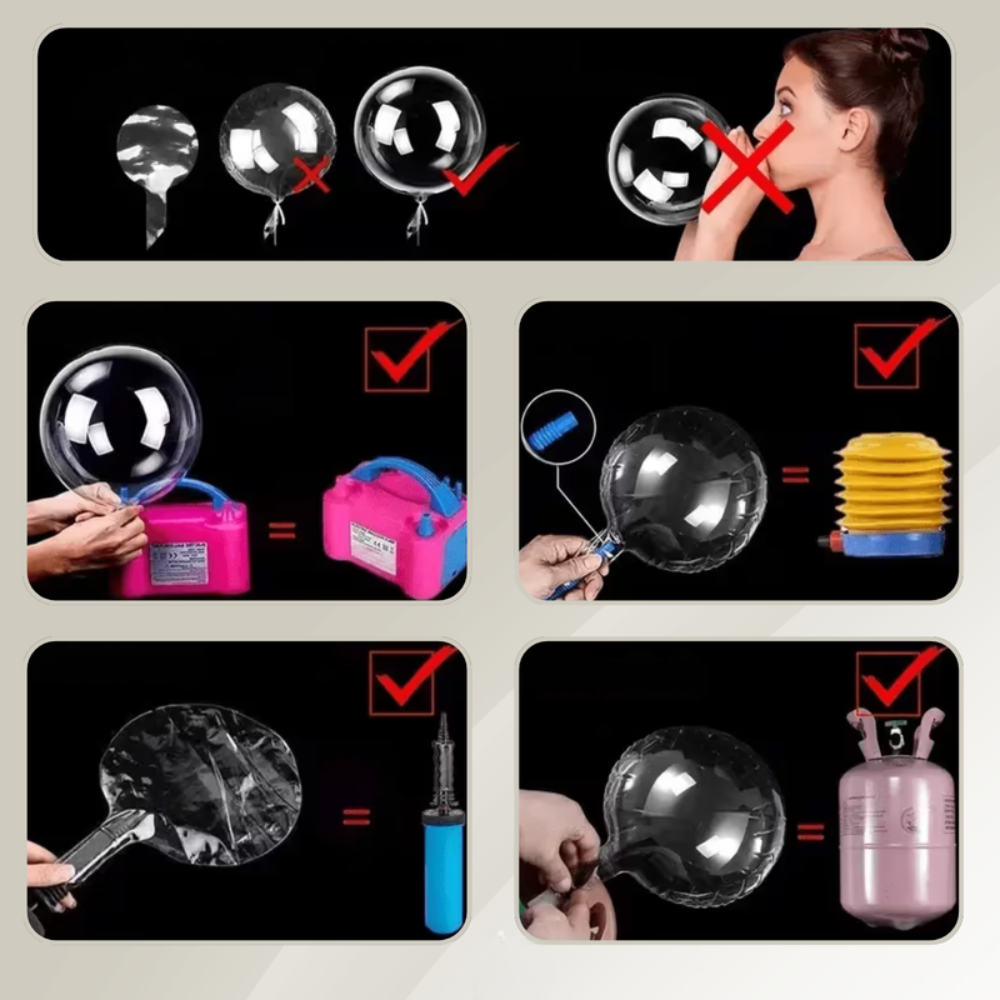 LED-Ballonlichter für warme Partydekorationen