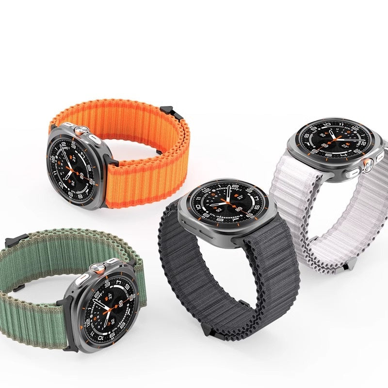 Bracelet tissé tout-terrain pour montre Samsung Ultra