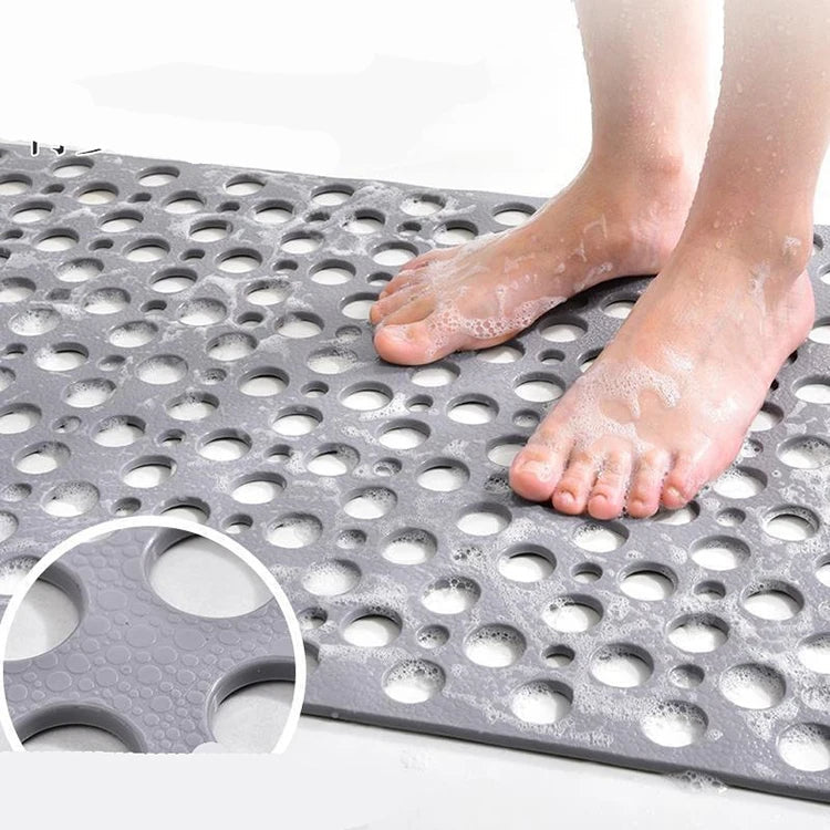 Tapis de Douche Antibactérien Antidérapant SureGuard pour Salles de Bain