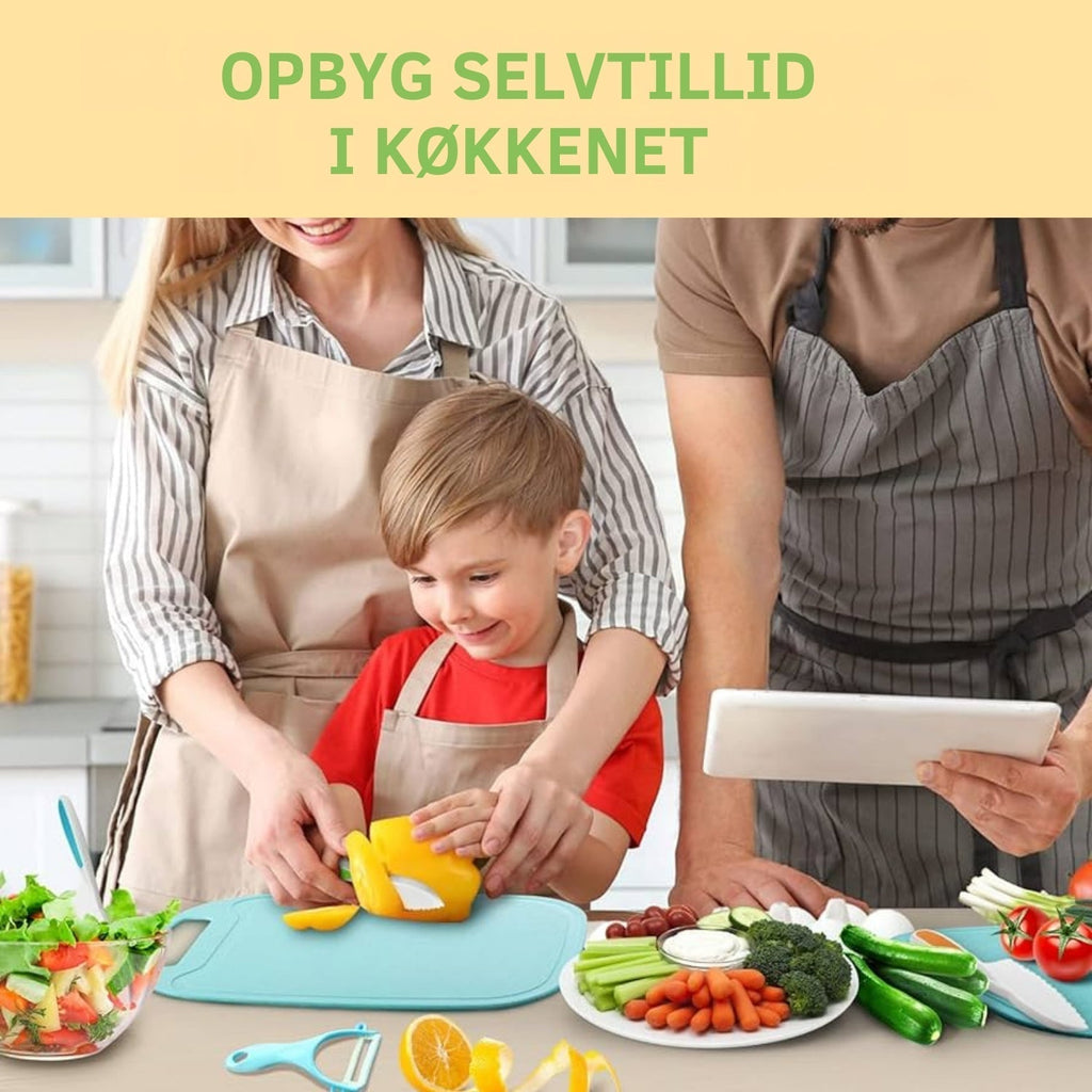 Set Dapur Selamat Kecil untuk Kanak-Kanak Belajar Memasak