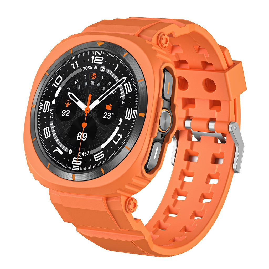 Urheilullinen TPU-ranneke + kotelo Samsung Galaxy Watch Ultra 47 mm:lle