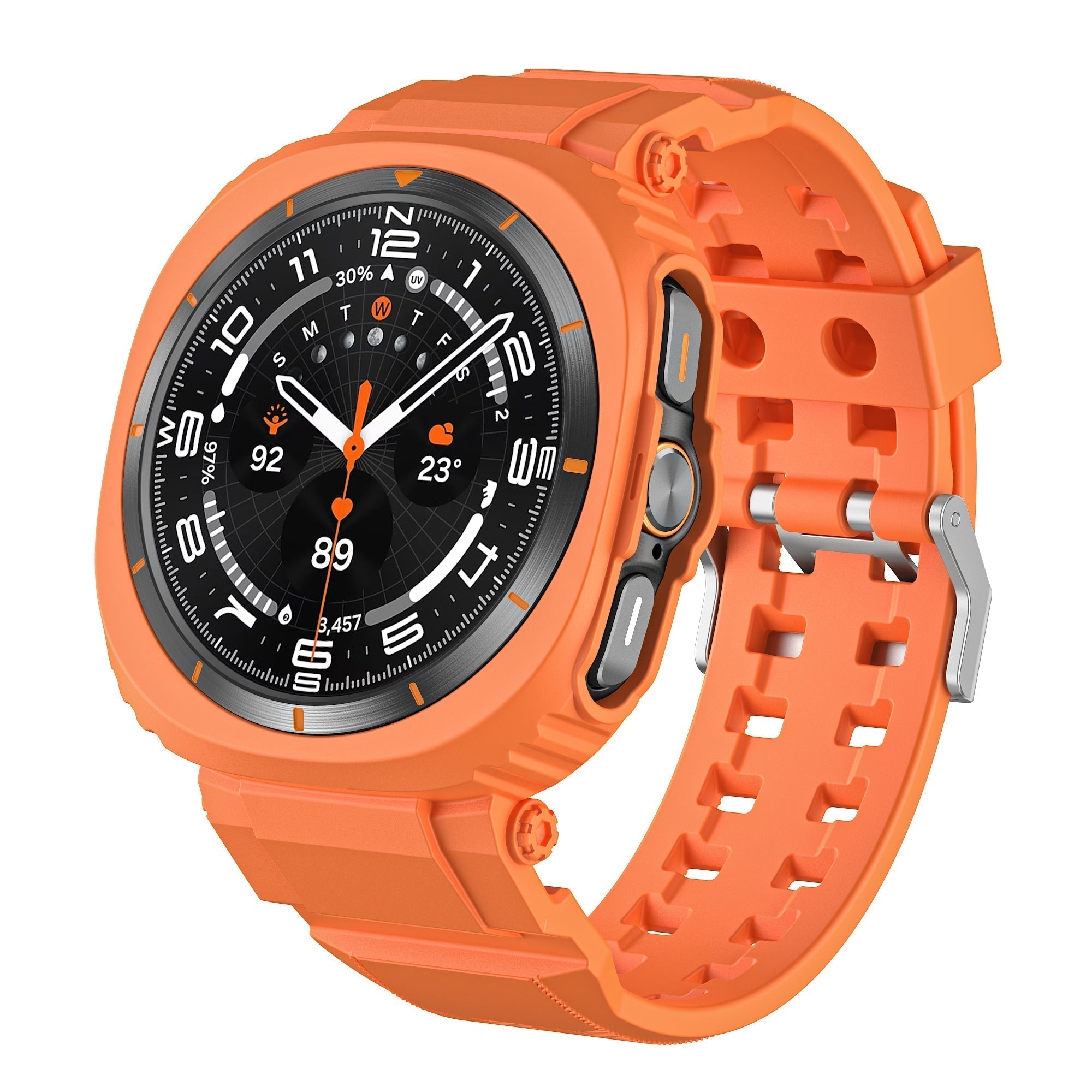 Urheilullinen TPU-ranneke + kotelo Samsung Galaxy Watch Ultra 47 mm:lle