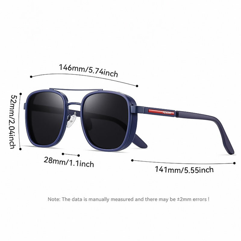 Lumen Retro Polarisierte Sonnenbrille mit Blaulichtschutz