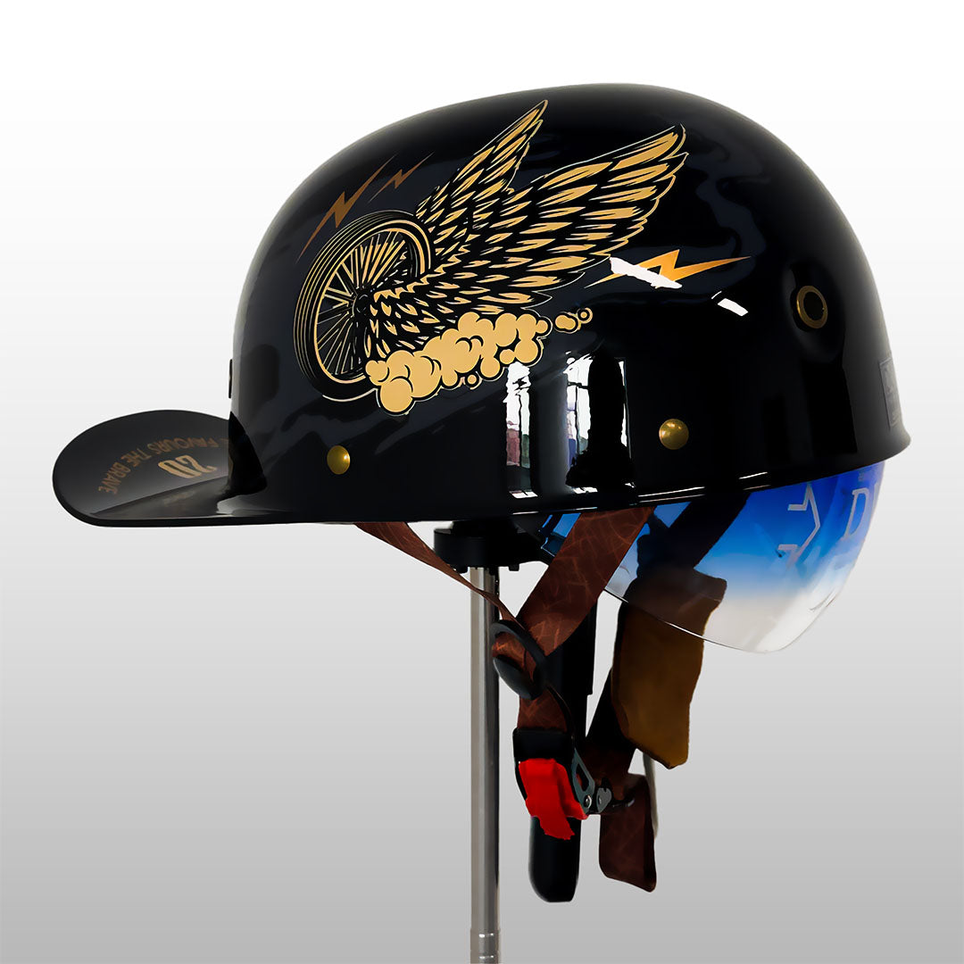 Casque de baseball PulseCap pour cyclisme, élégant et sûr, homologué DOT et ECE
