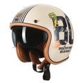 Helmet Muka Terbuka Retro JetLite