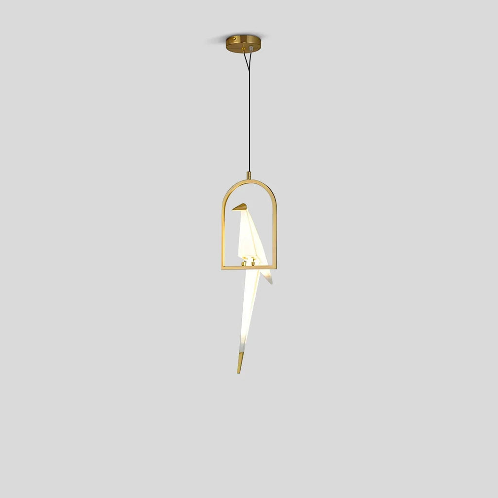 Papierkranich-Vogel-Kronleuchter für Esszimmer - Orntli