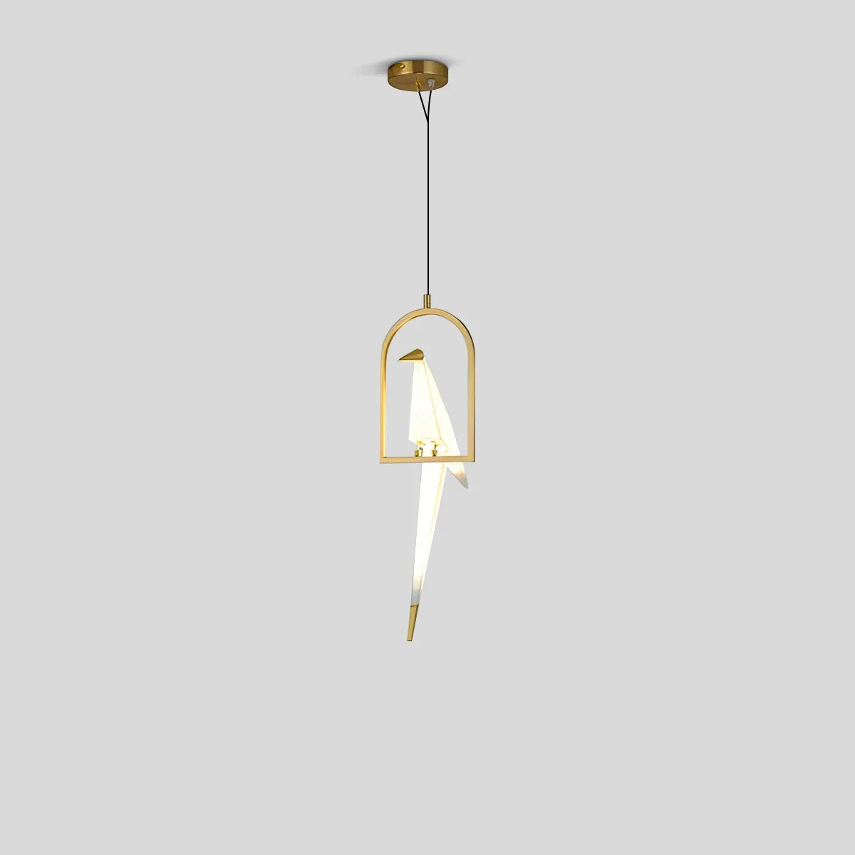 Papierkranich-Vogel-Kronleuchter für Esszimmer - Orntli