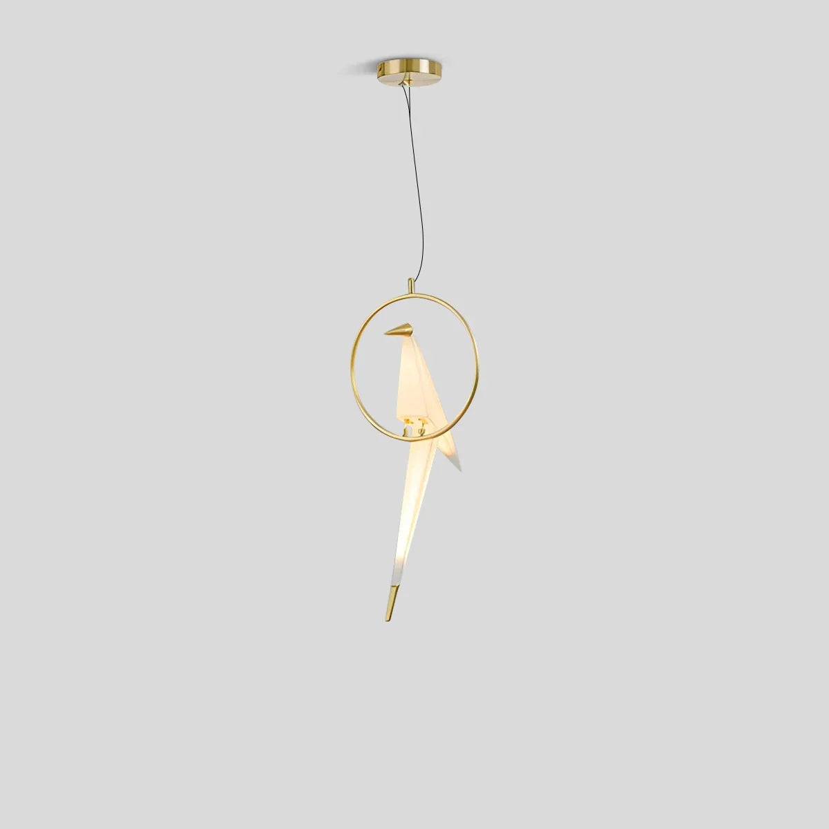 Papierkranich-Vogel-Kronleuchter für Esszimmer - Orntli