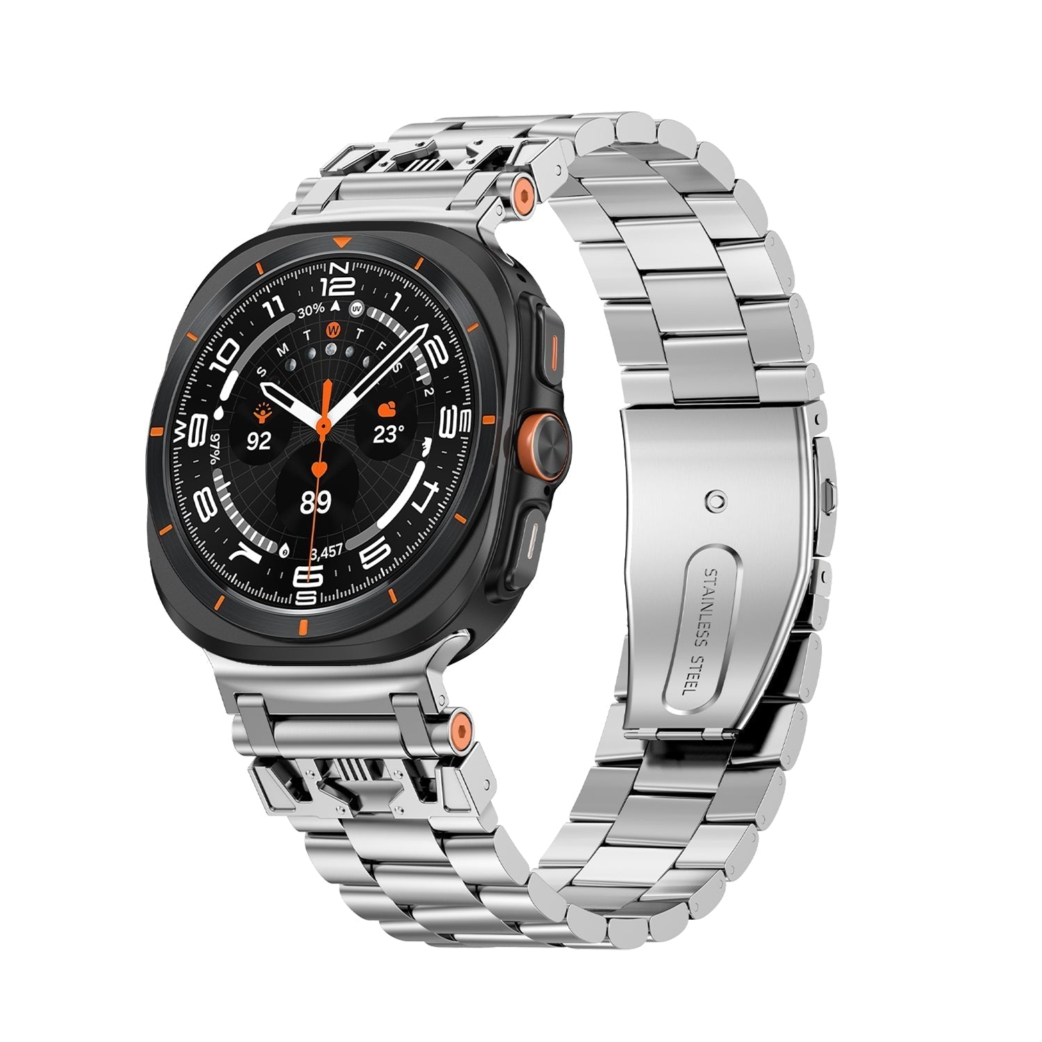 Bracelet en acier inoxydable Armor pour montre Samsung 7 Ultra