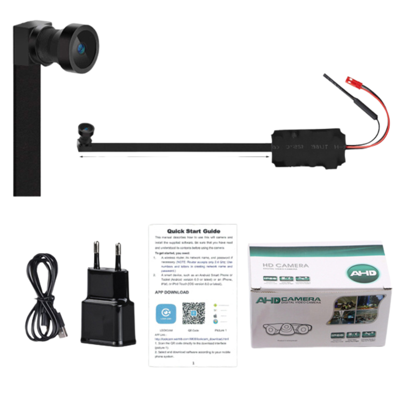 Diszkrét megfigyelés - Rejtett 4K videófelvevő