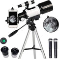 Professionelles astronomisches Teleskop – Mondbeobachtung mit Tischstativ – 150x Zoom