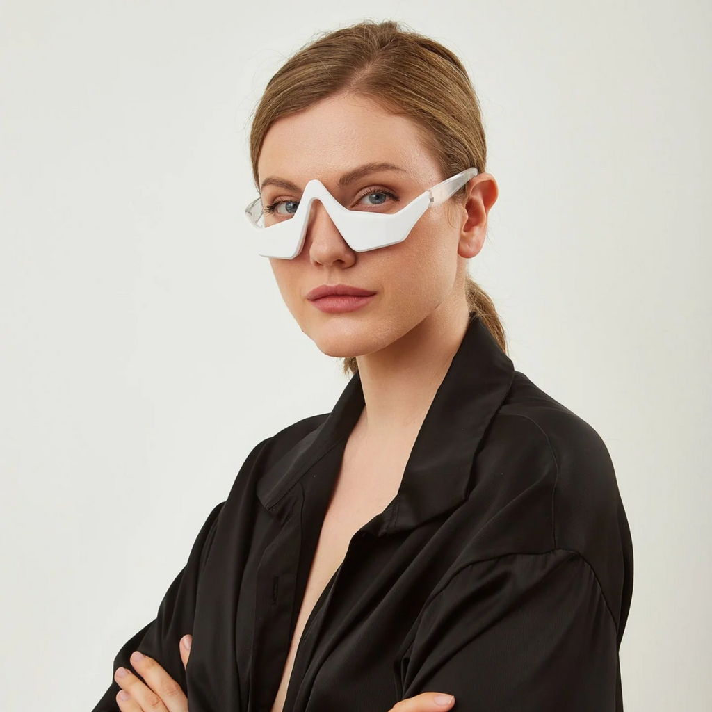 Lunettes de luminothérapie rouge - Réduit les cernes et rajeunit !