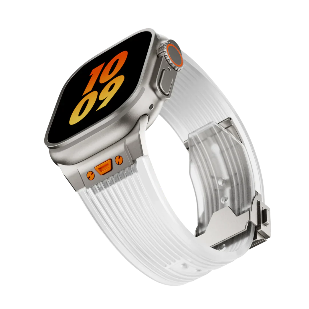 HB99 Transparent silikonarmband för Apple Watch
