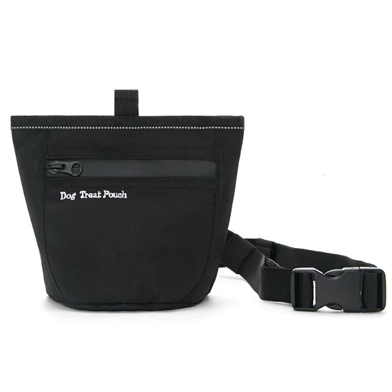 Sac de friandises pour chien avec sangle de taille – Compagnon d'entraînement mains libres pour animaux