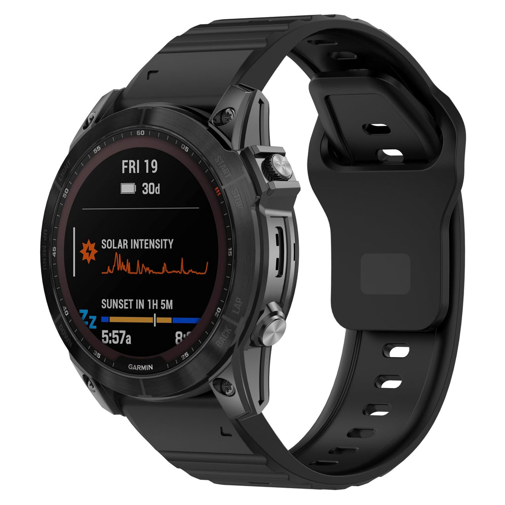 Tali Getah Silikon Pro Untuk Garmin Fenix 8 7X 6X