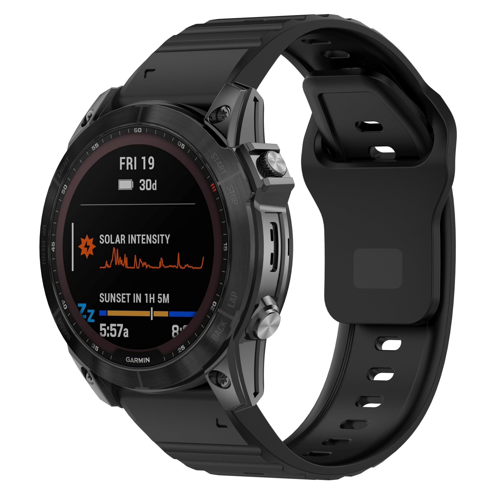 Tali Getah Silikon Pro Untuk Garmin Fenix 8 7X 6X