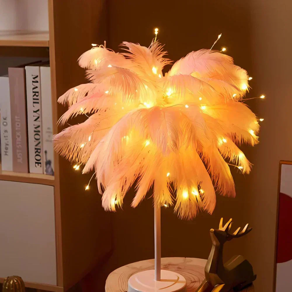 Tollfény Lámpa Elegáns Lágy Fénnyel Otthonra és Dekorációhoz