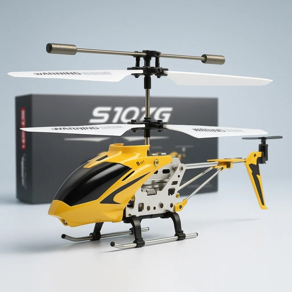 Helikopter RC Atlas Apex Hercules Tidak Mudah Pecah 3.5CH Dengan Gyro Crimson
