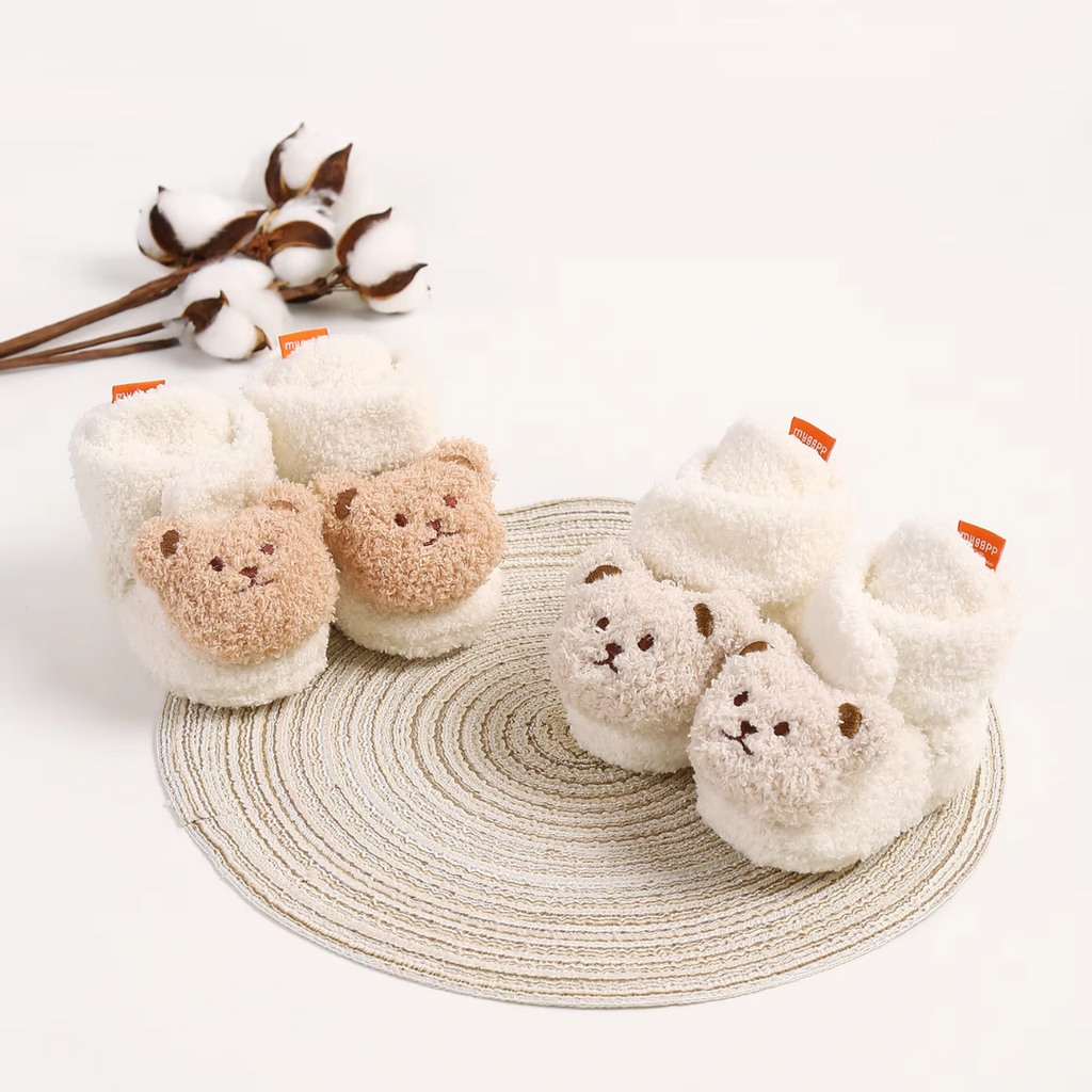 Teddybearssokken | Warme voetjes voor de allerkleinsten